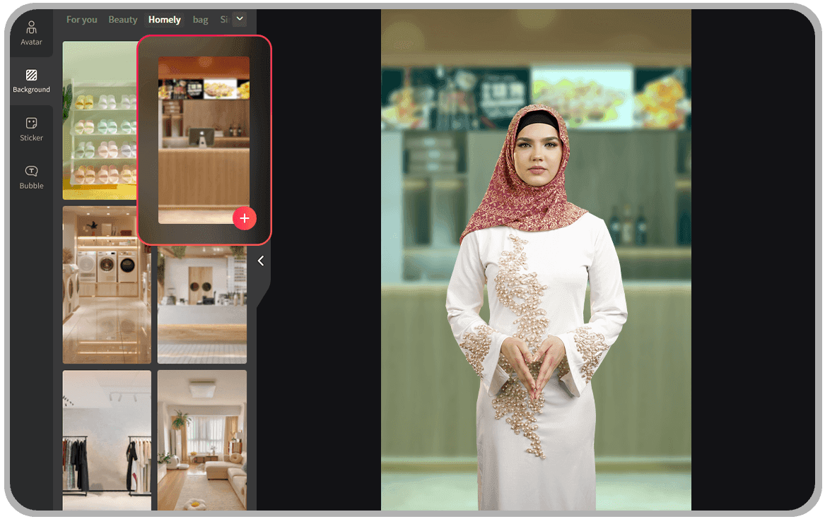 Popular background libraries to meet different live streaming atmospheres