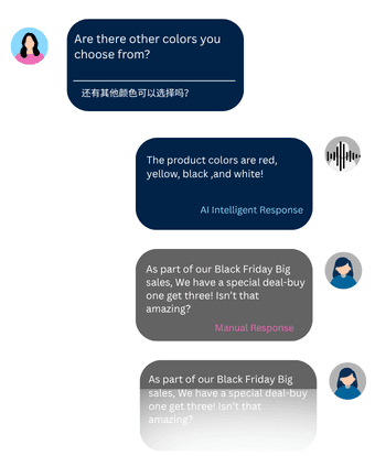 Smart Replies, Full Control