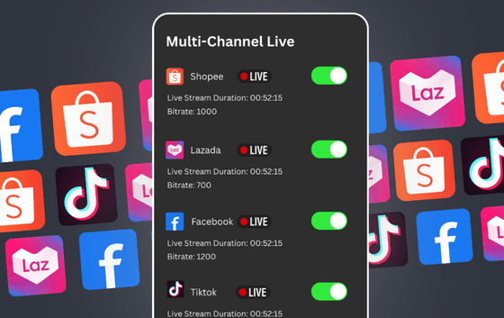 Stream on Multiple Platforms With One Account