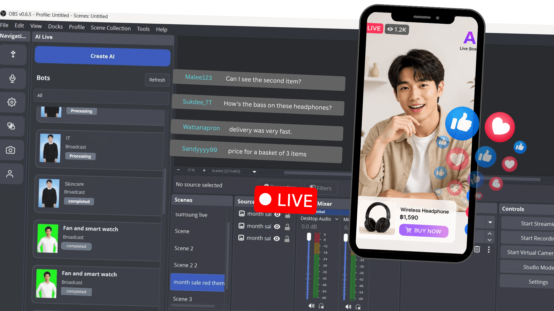 With VRLIVE